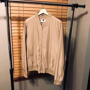 Tan topman bomber jacket
